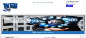 Landing Page Noirsolutions